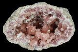 Pink Amethyst Geode - Choique Mine, Argentina #115049-1